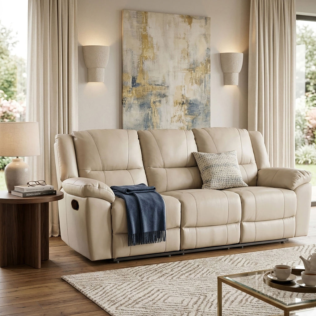 Las Vegas Leather Reclining Sofa