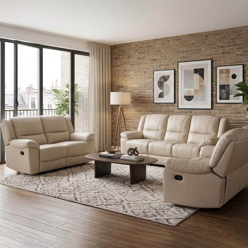 Las Vegas Leather Reclining Sofa