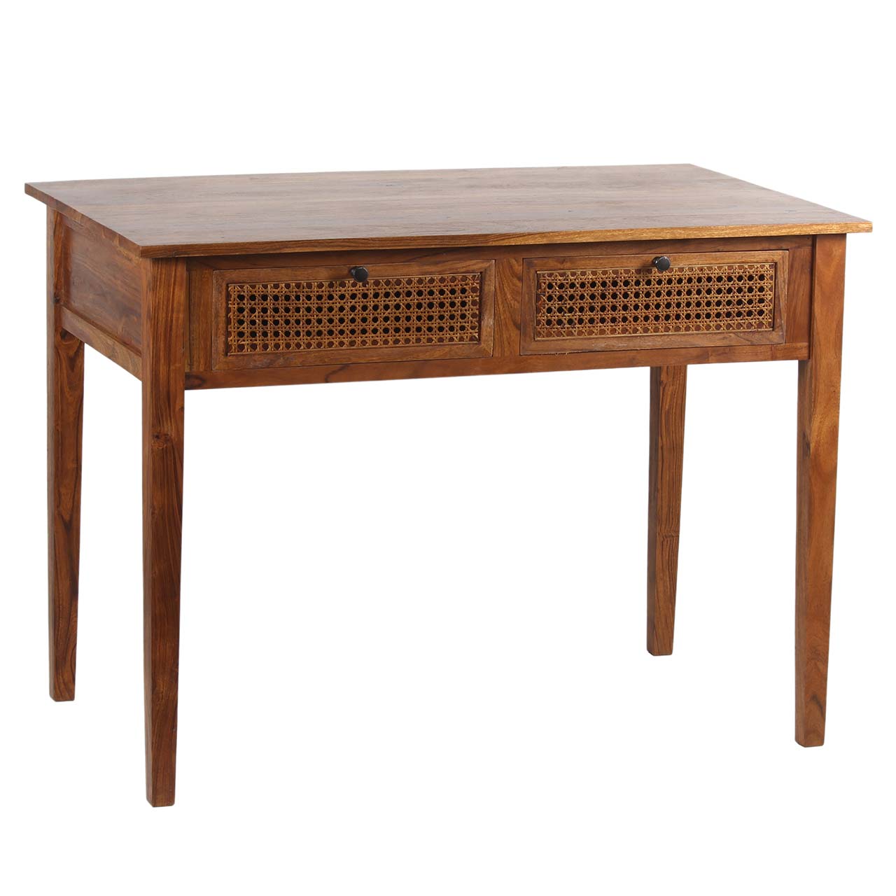 Marisol Acacia Wood Desk Cognac Finish