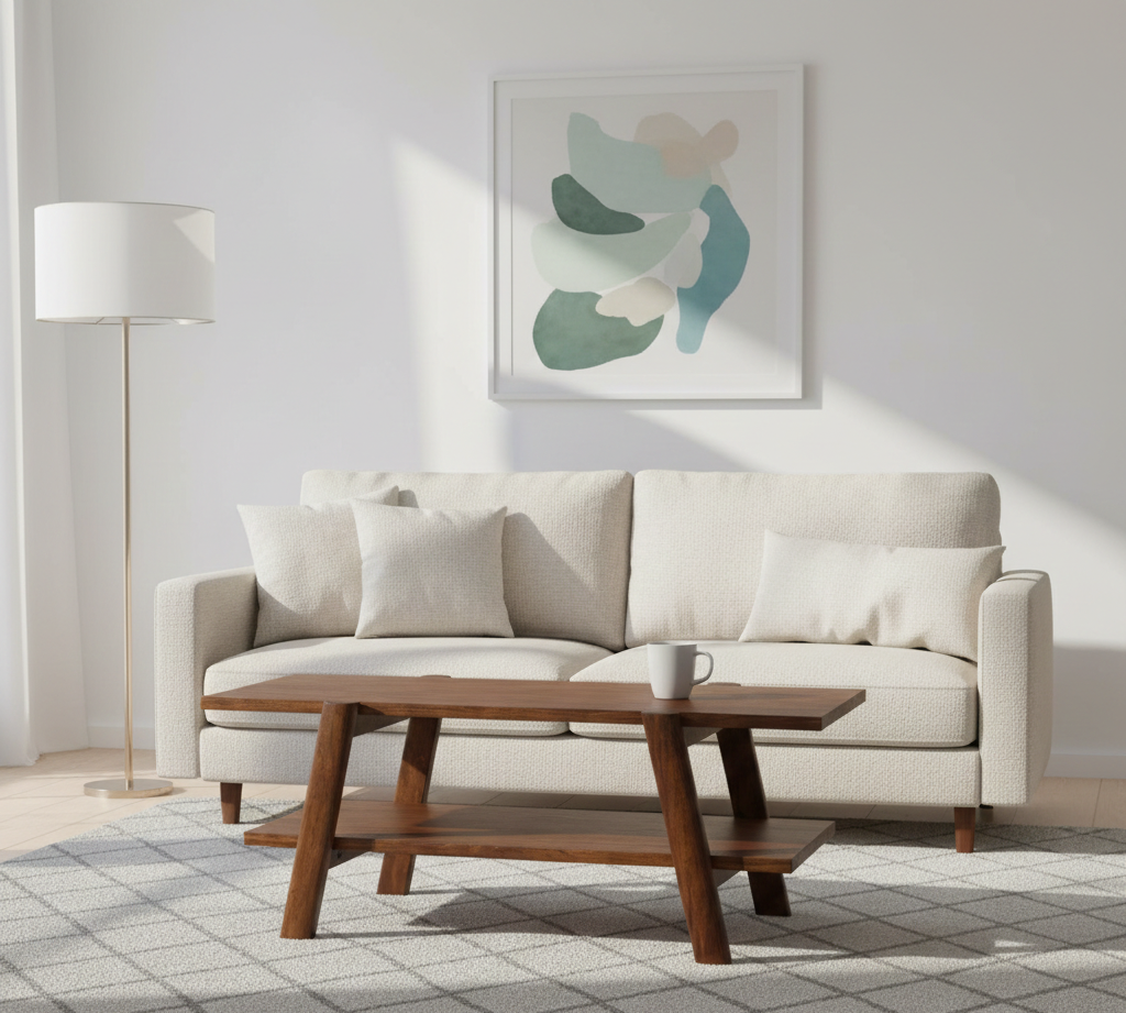Mabel Acacia Wood Coffee Table