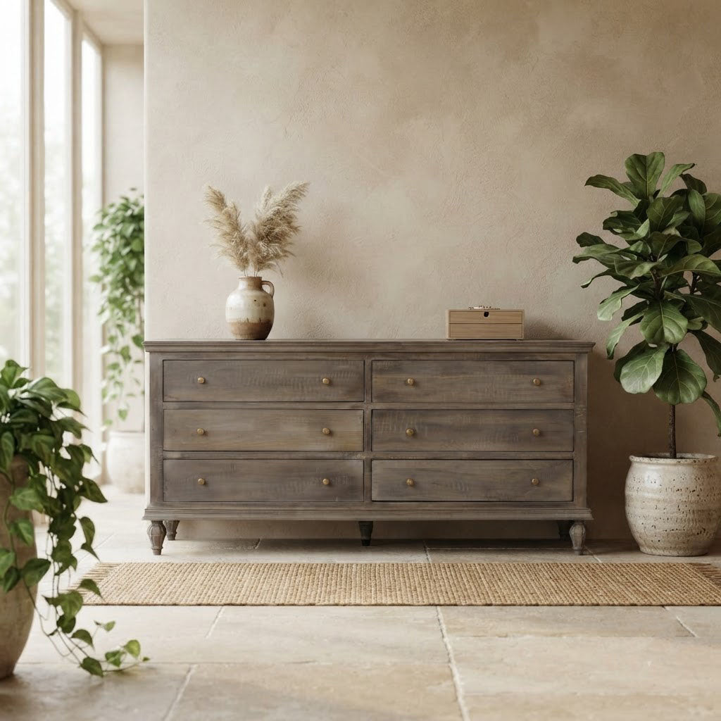 Maison 6 Drawer Dresser