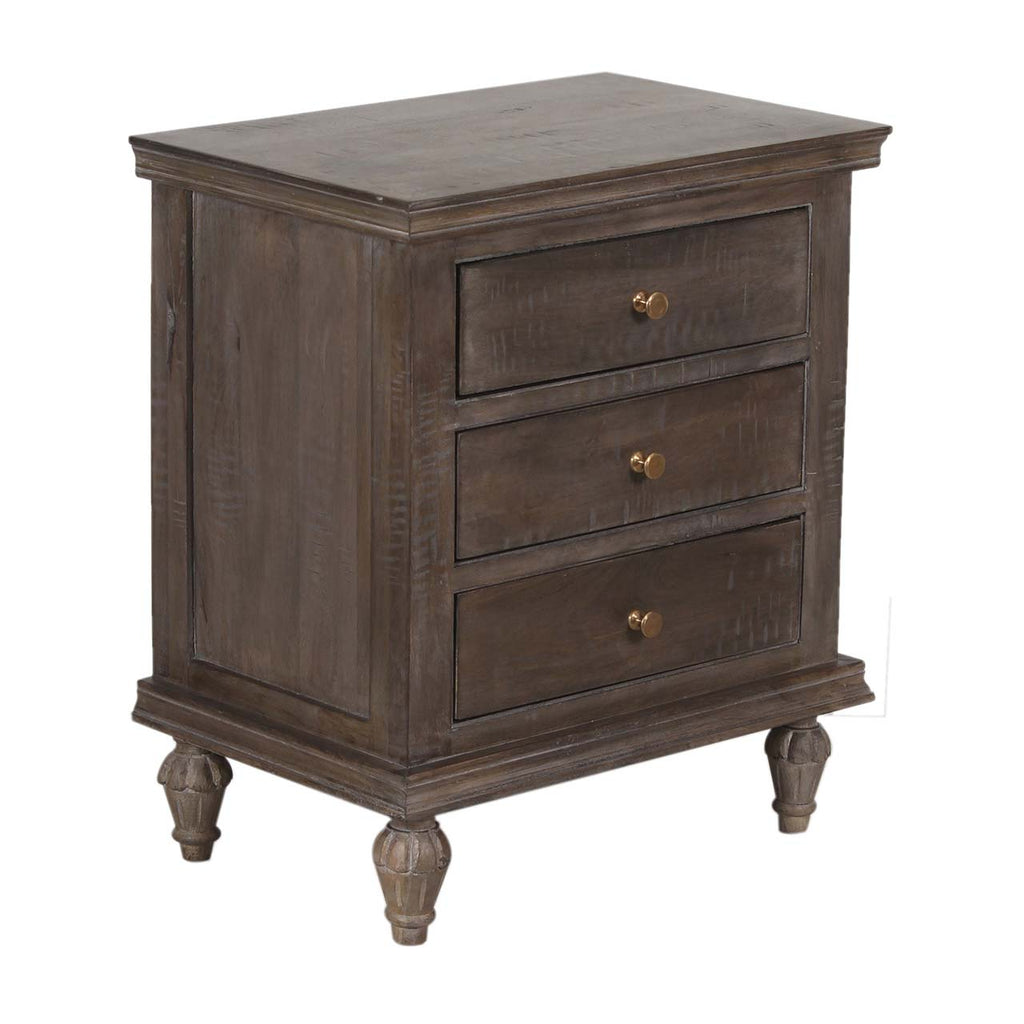 Maison Mango Wood Closed Night Stand Salvage