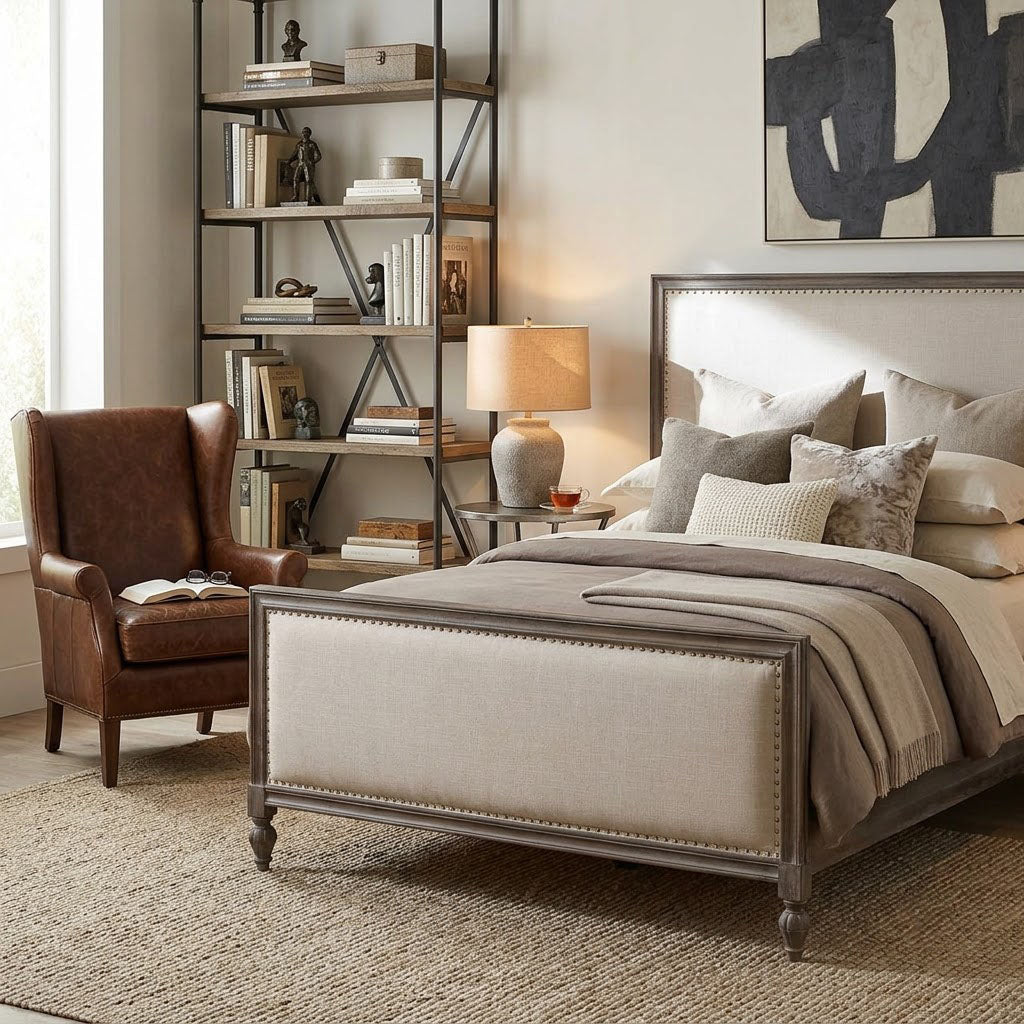 Maison Mango Wood Queen Bed