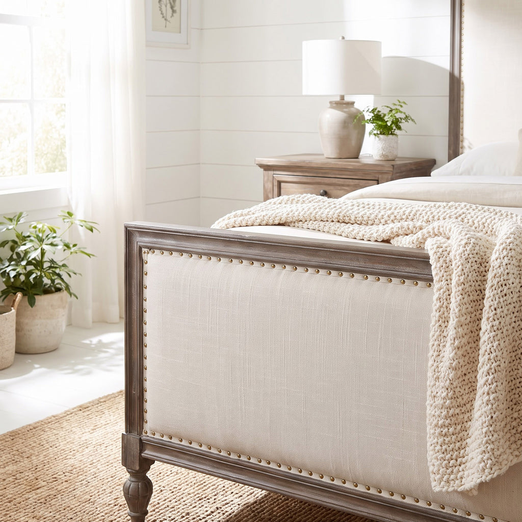 Maison Mango Wood Queen Bed