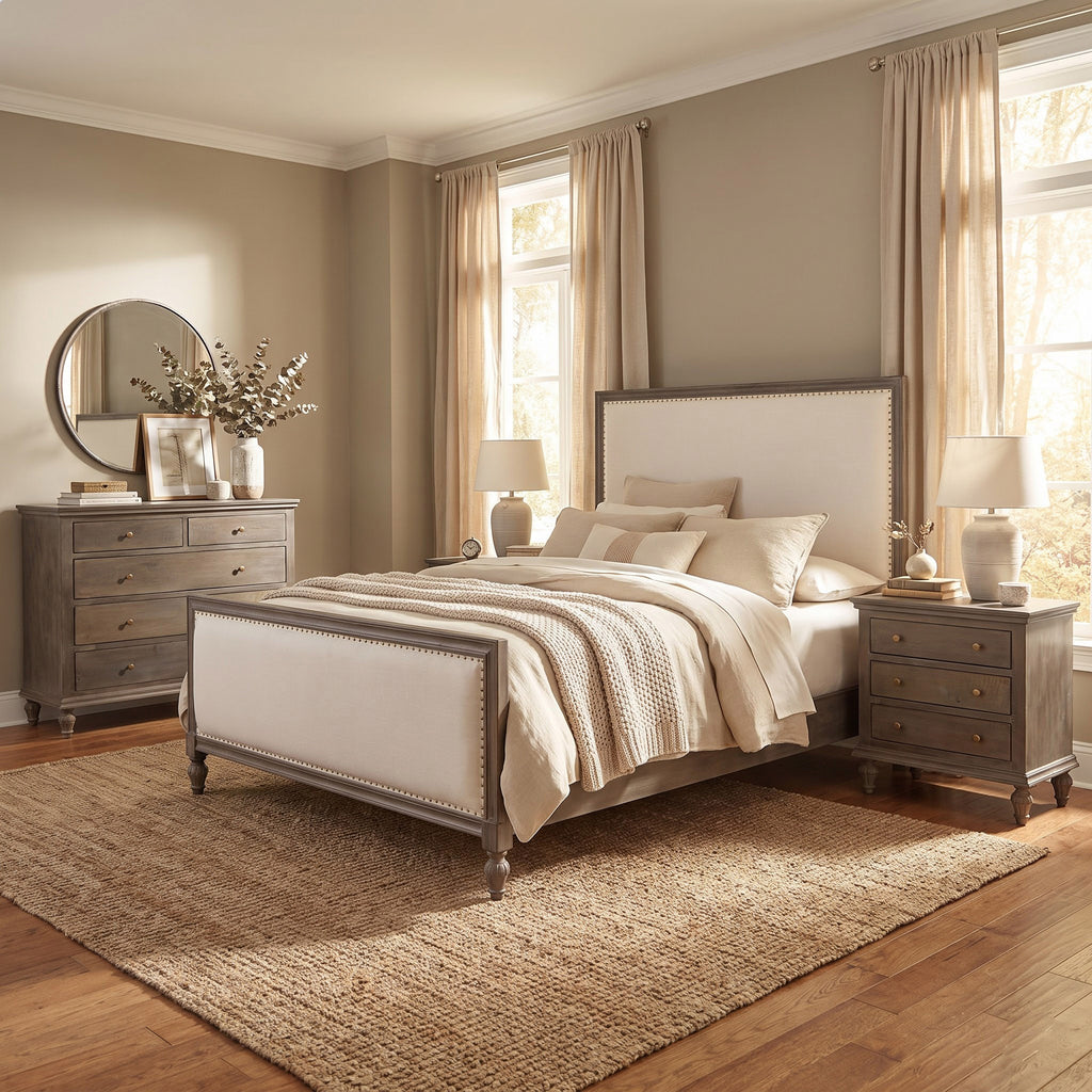 Maison Mango Wood King Bed