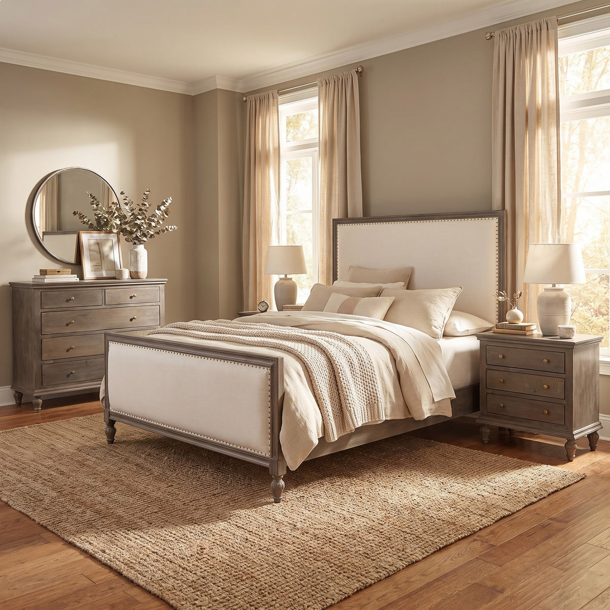 Maison Mango Wood King Bed