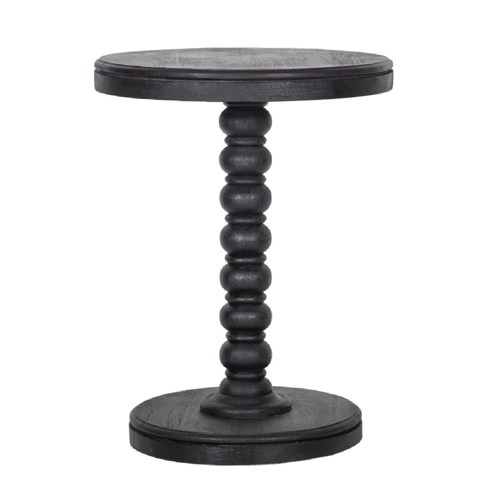 Mango Wood Round Side Table
