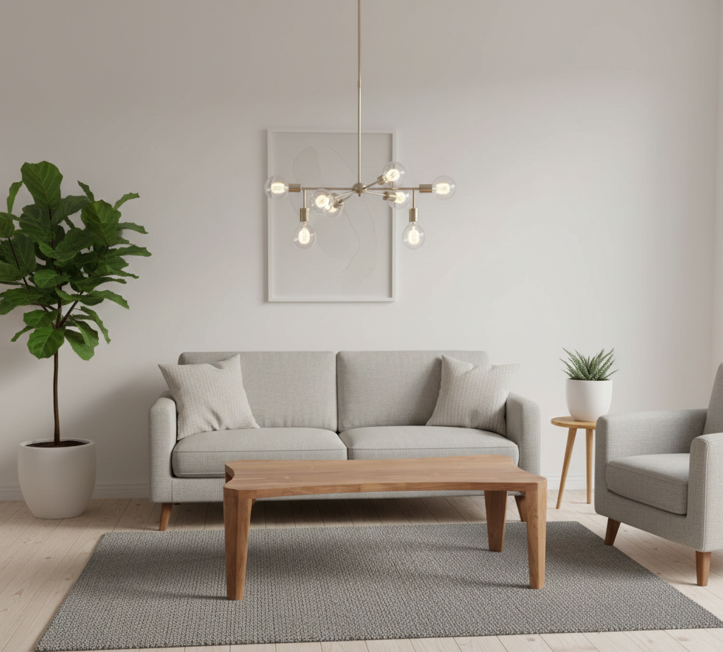 Mehan Acacia Wood Coffee Table