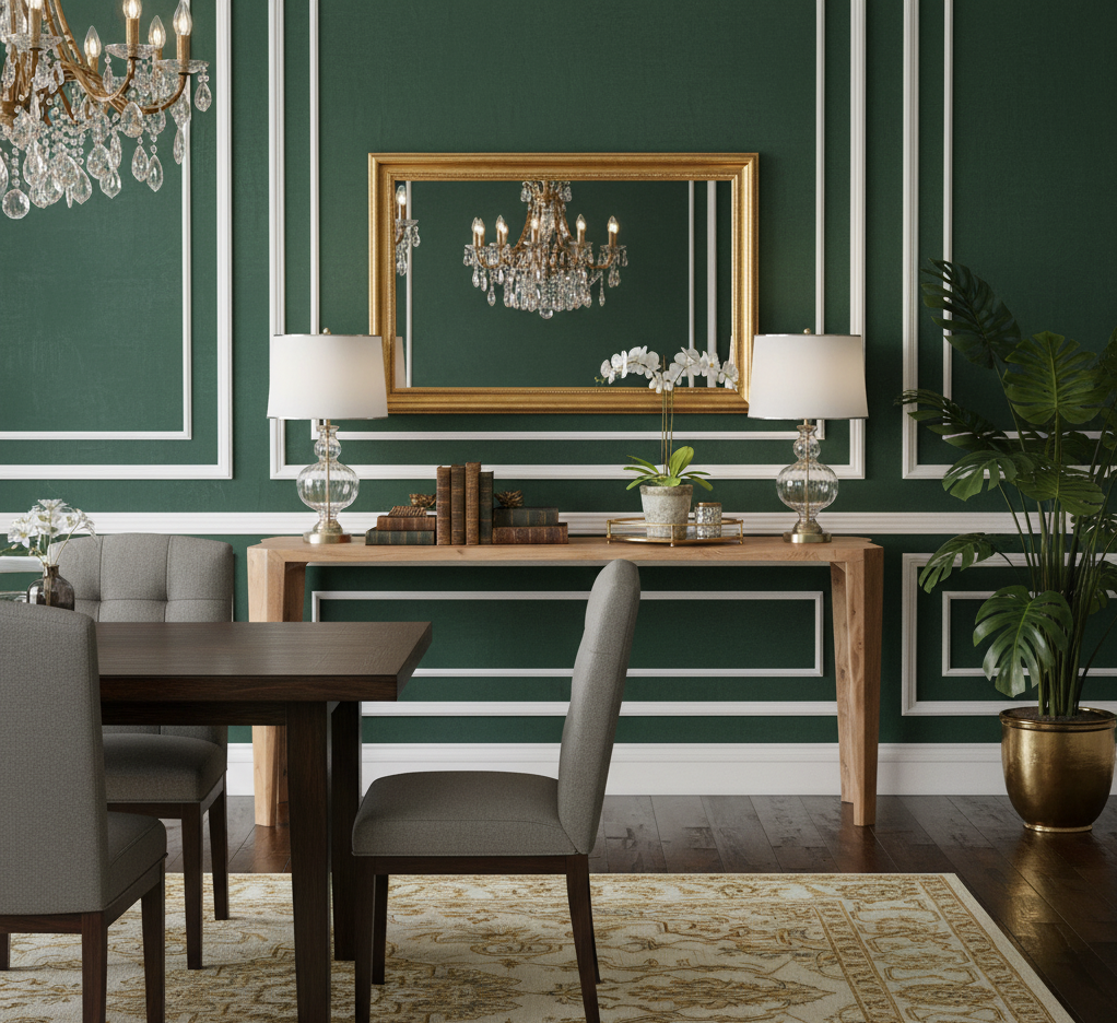 Mehana Acacia Wood Console Table