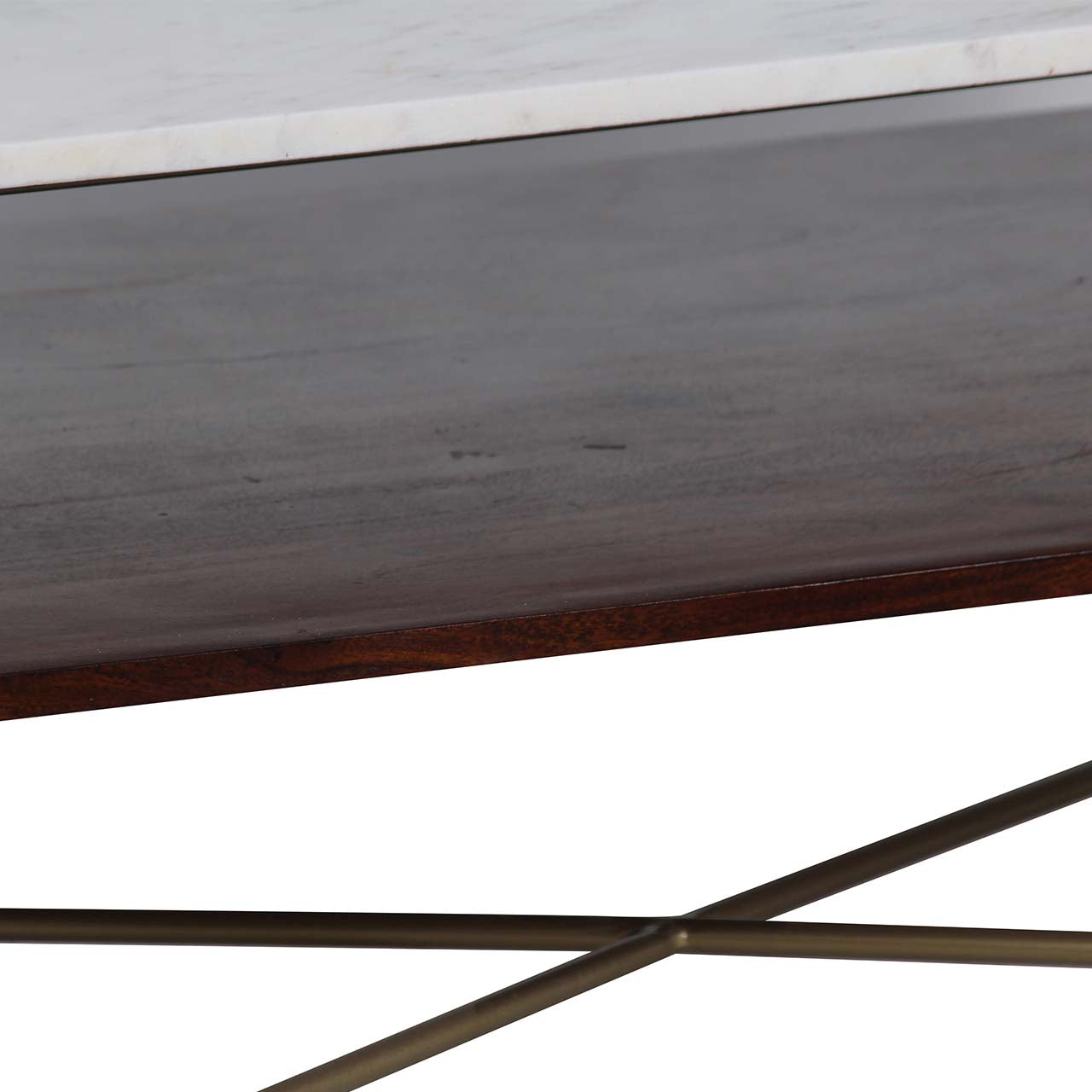 Merge Mango Wood Coffee Table Gold