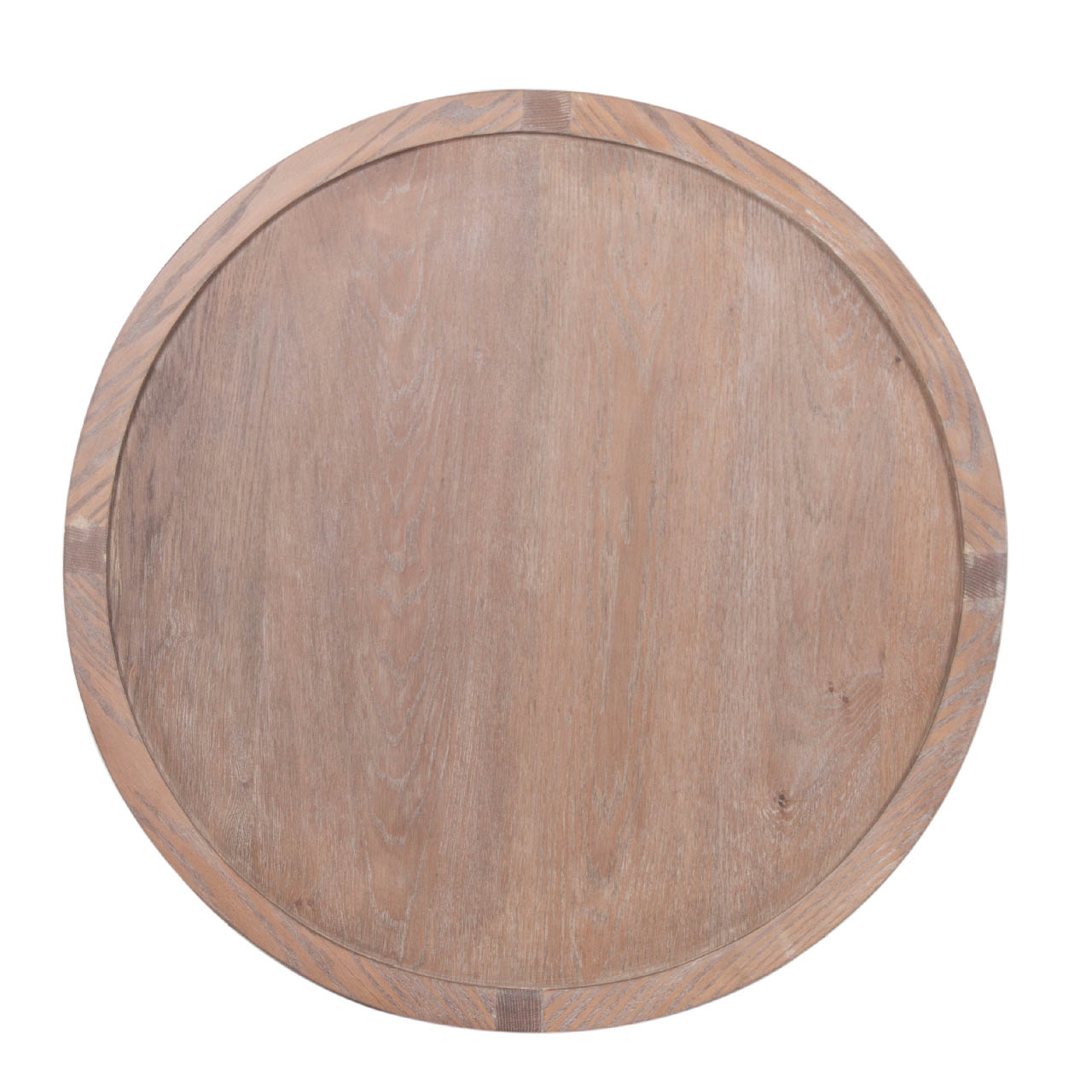 Mersing Oak Wood Round Coffee Table