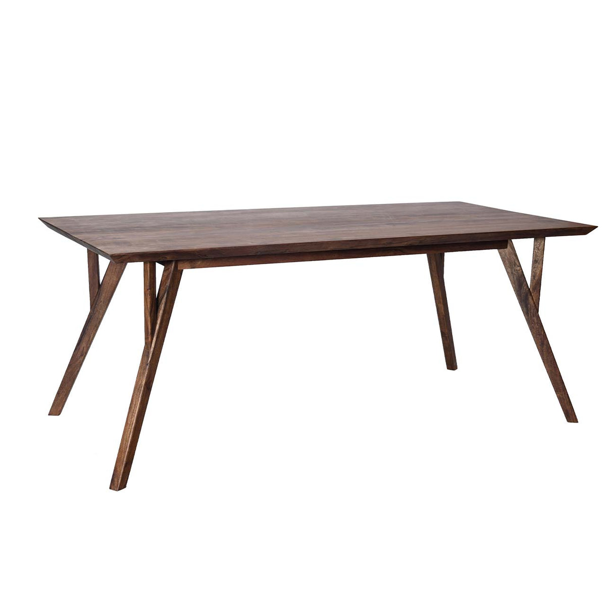 Mid Century Mango Wood Dining Table