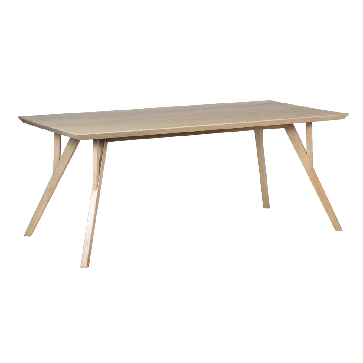 Mid Century Mango Wood Dining Table