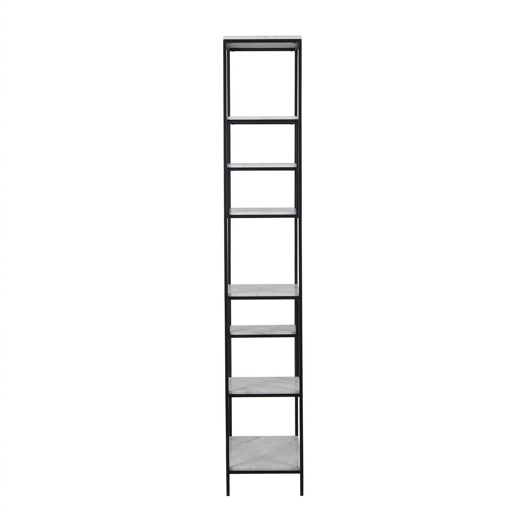 Modern Bookcase Marble Shelf