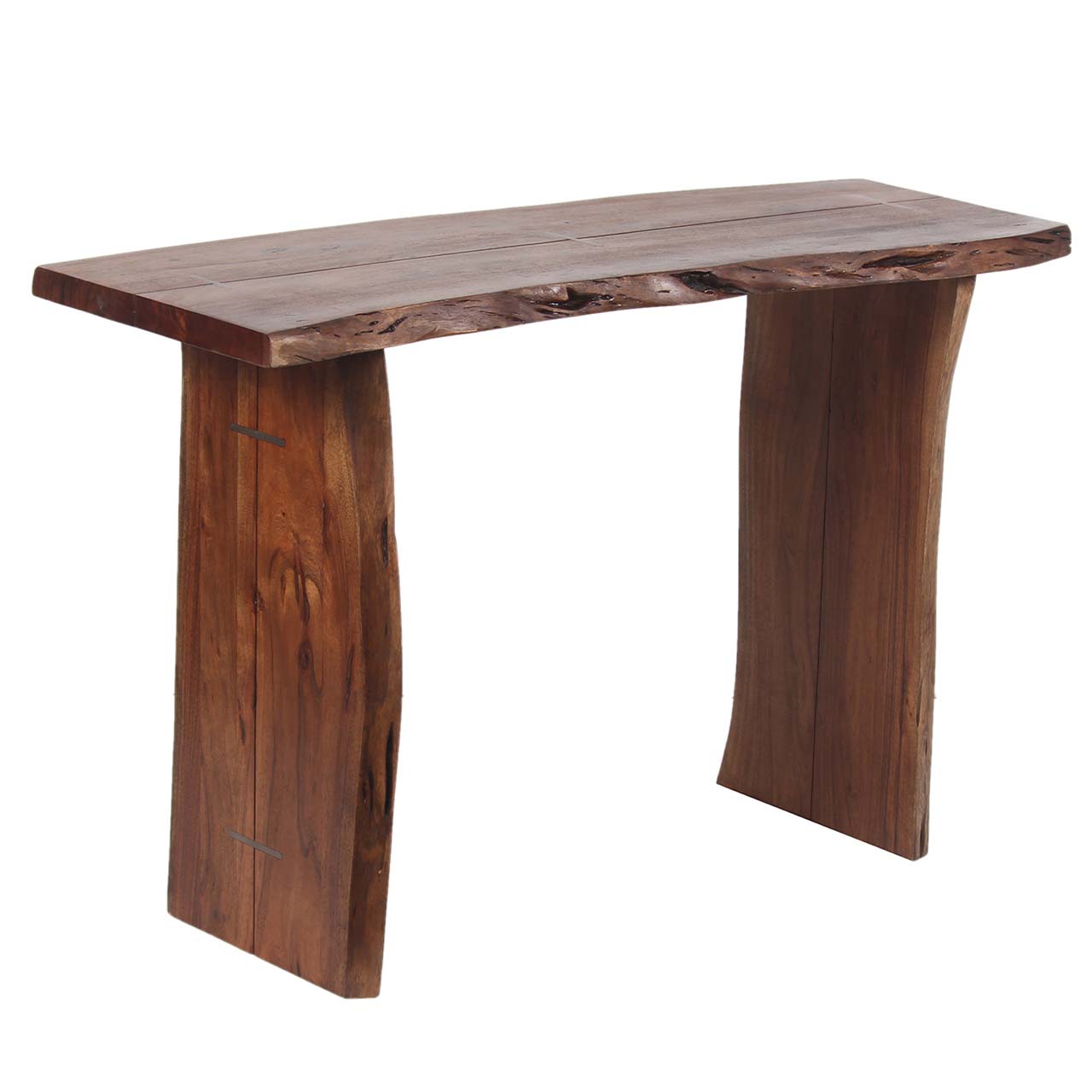 Nova Acacia Wood Live Edge Console Table