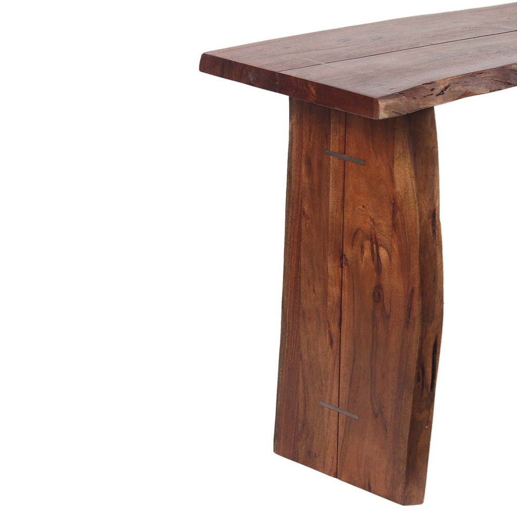 Nova Acacia Wood Live Edge Console Table