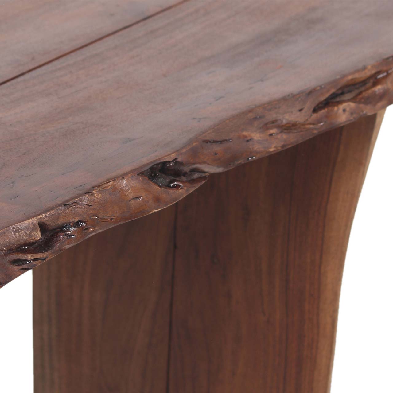 Nova Acacia Wood Live Edge Console Table