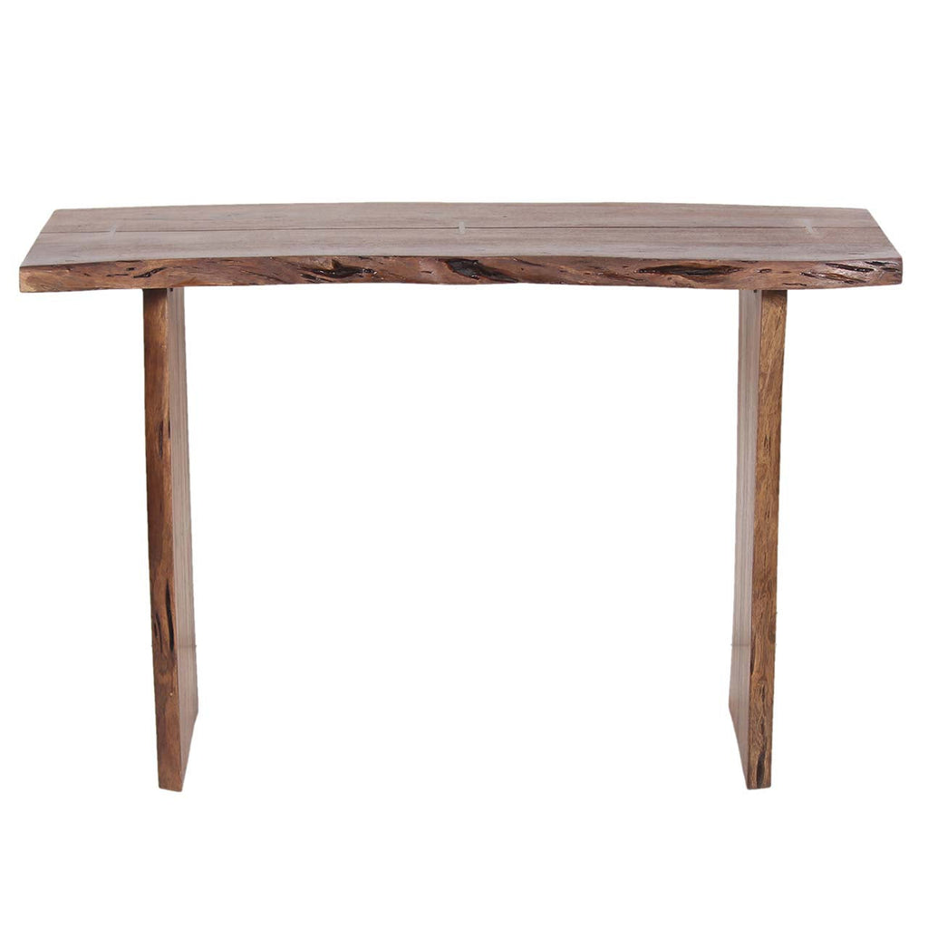 Nova Acacia Wood Live Edge Console Table