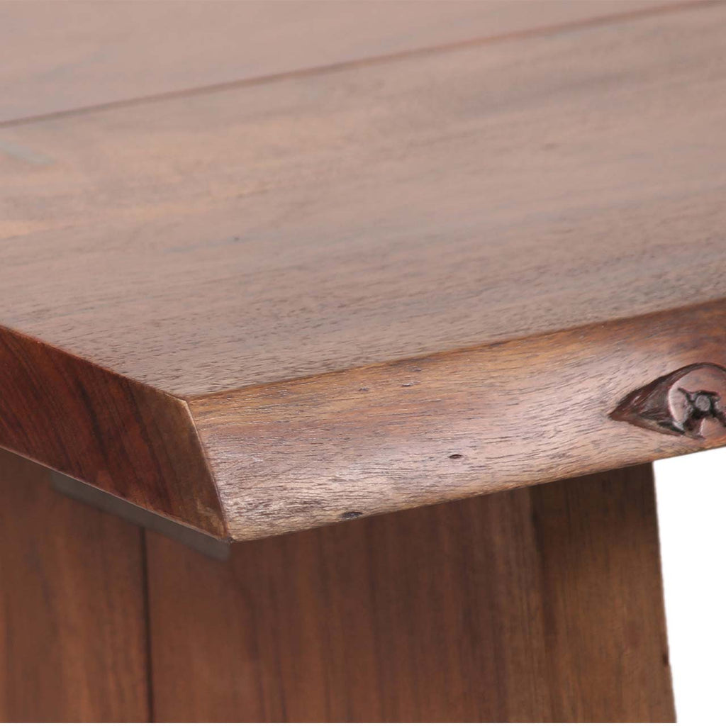 Nova Acacia Wood Live Edge Coffee Table
