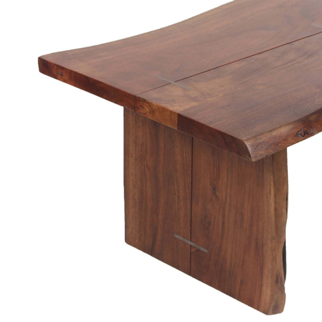 Nova Acacia Wood Live Edge Coffee Table