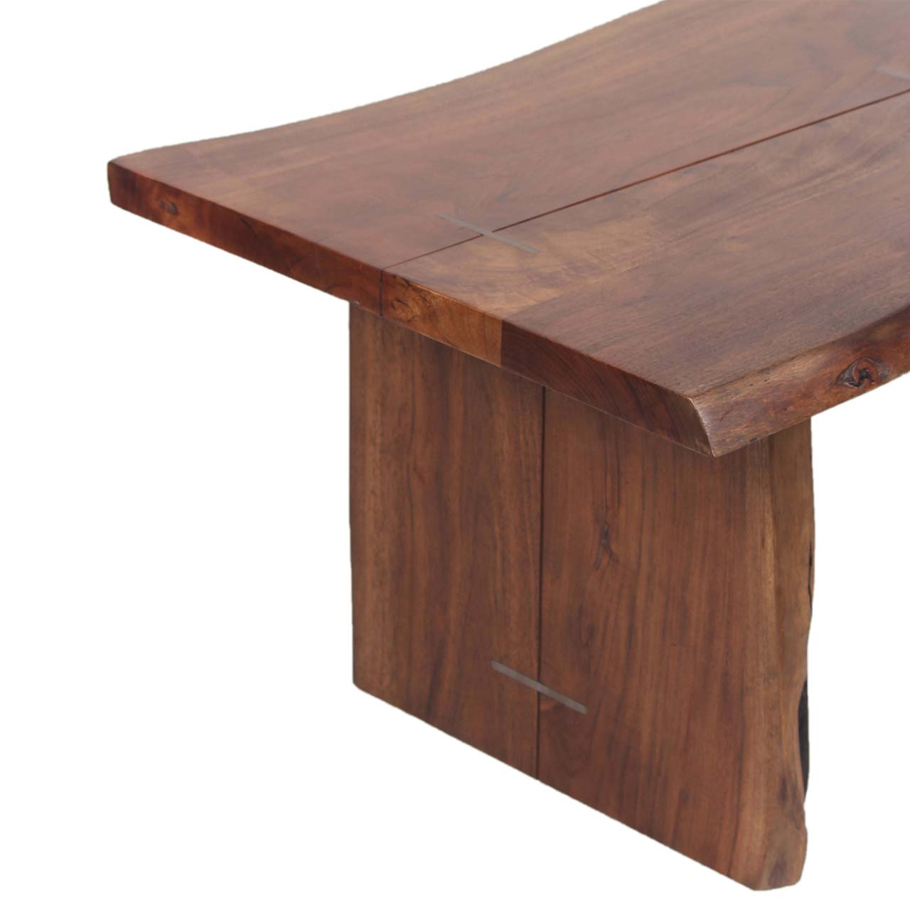 Nova Acacia Wood Live Edge Coffee Table