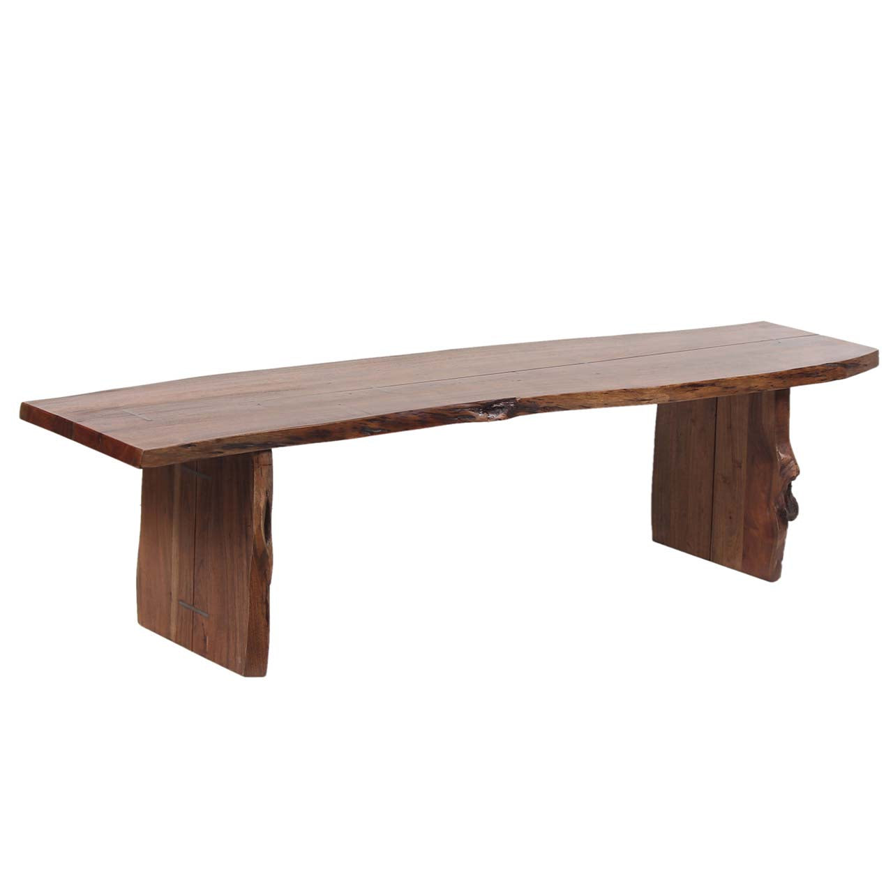 Nova Acacia Wood Live Edge Dining Bench