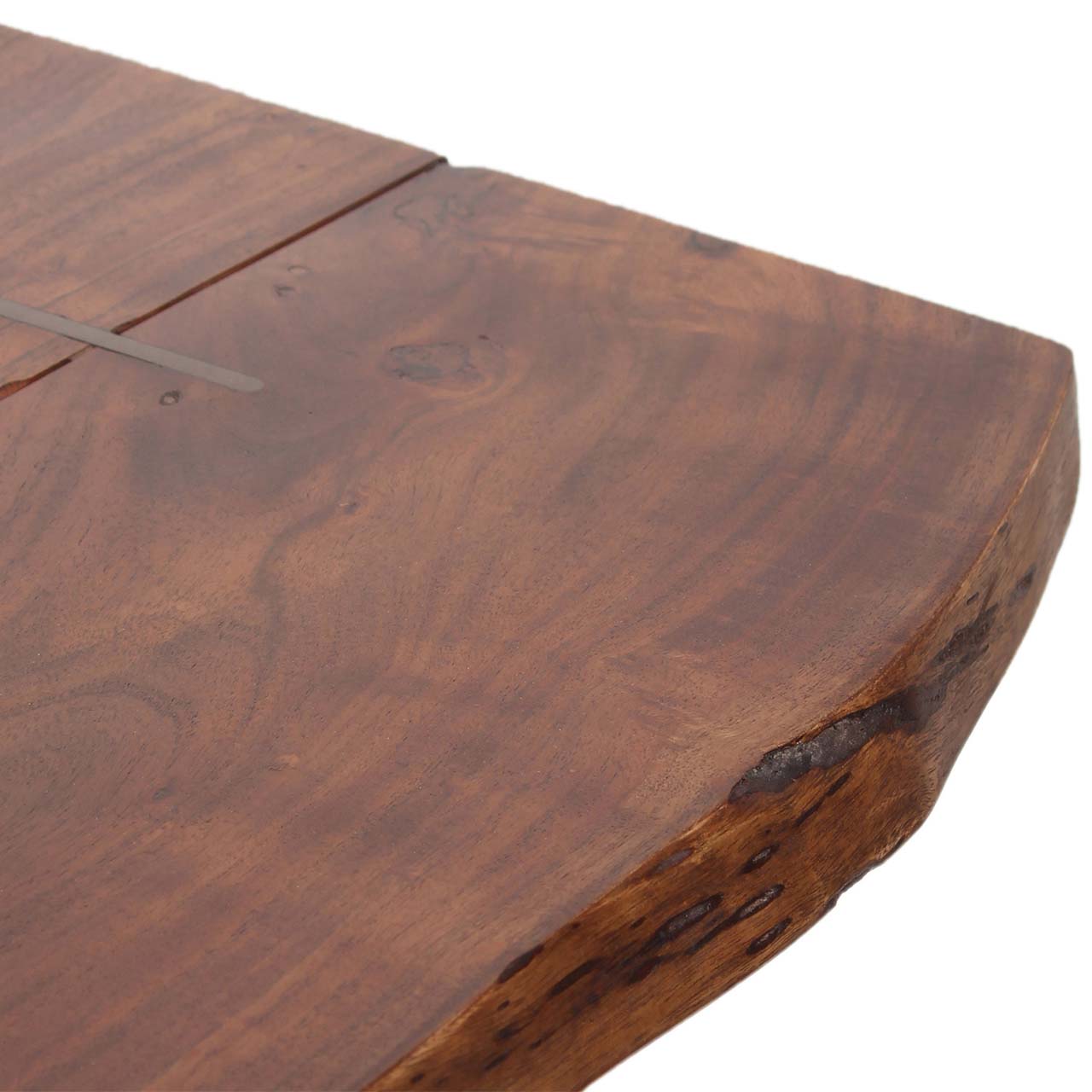 Nova Acacia Wood Live Edge Dining Bench