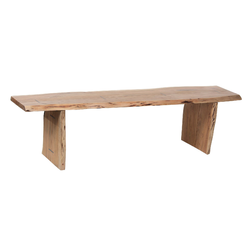 Nova Acacia Wood Live Edge Dining Bench