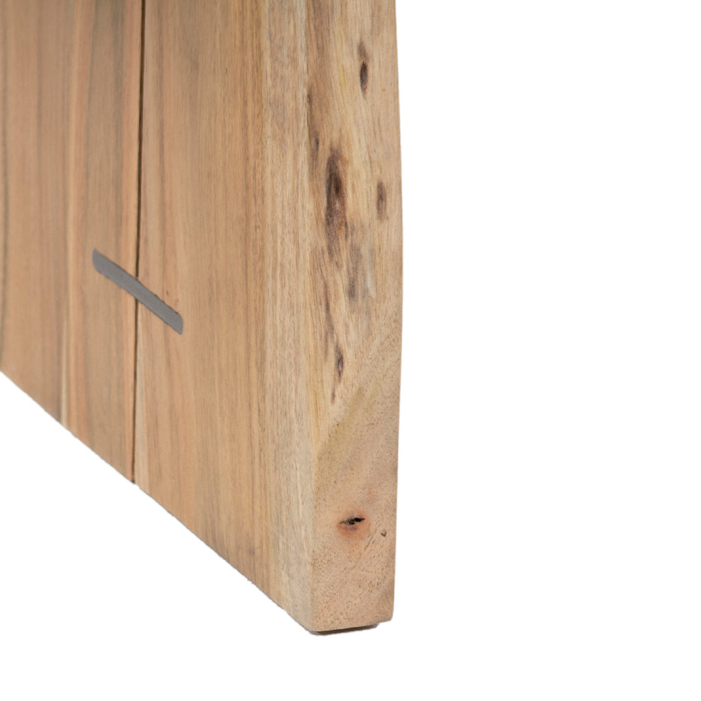 Nova Acacia Wood Live Edge Dining Bench