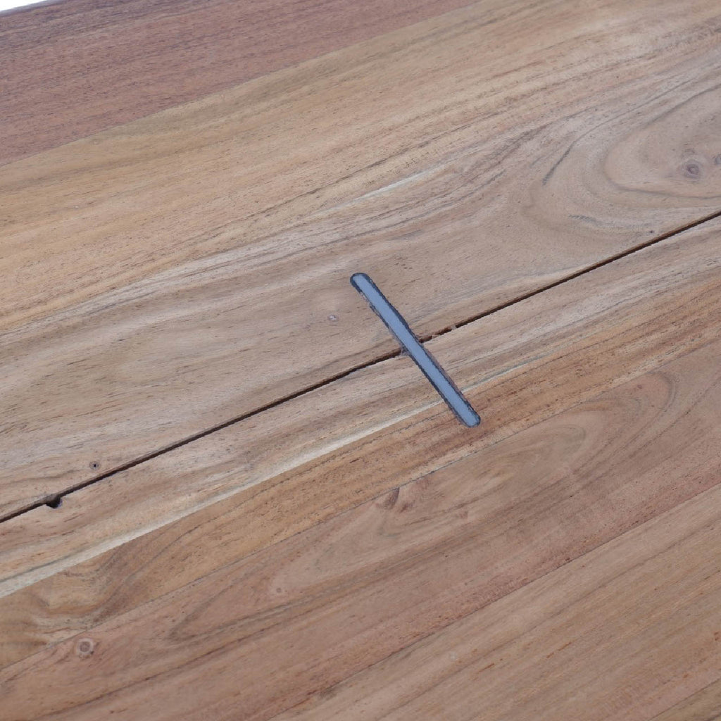 Nova Acacia Wood Live Edge Coffee Table