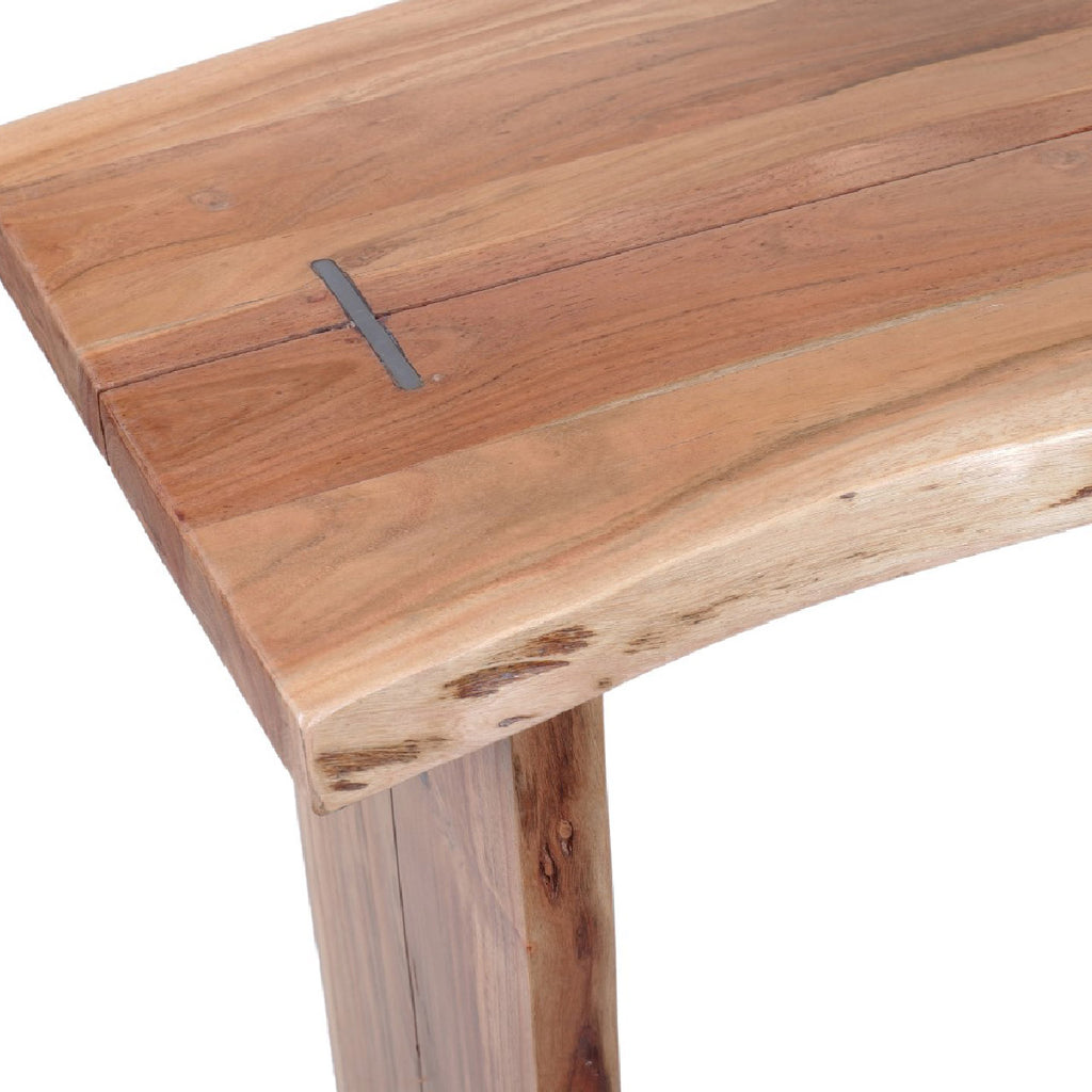 Nova Acacia Wood Live Edge Console Table
