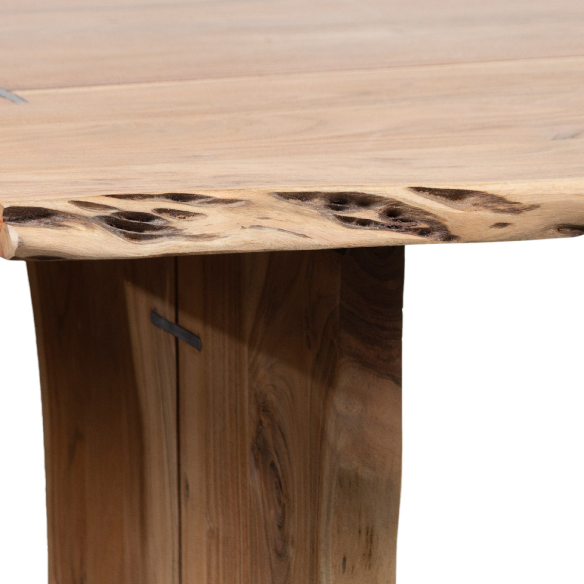 Nova Acacia Wood Live Edge Dining Table