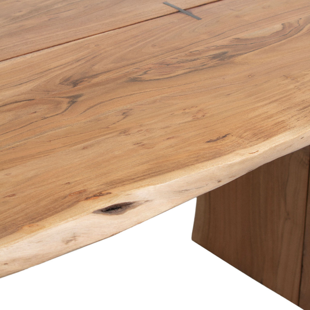 Nova Acacia Wood Live Edge Dining Table