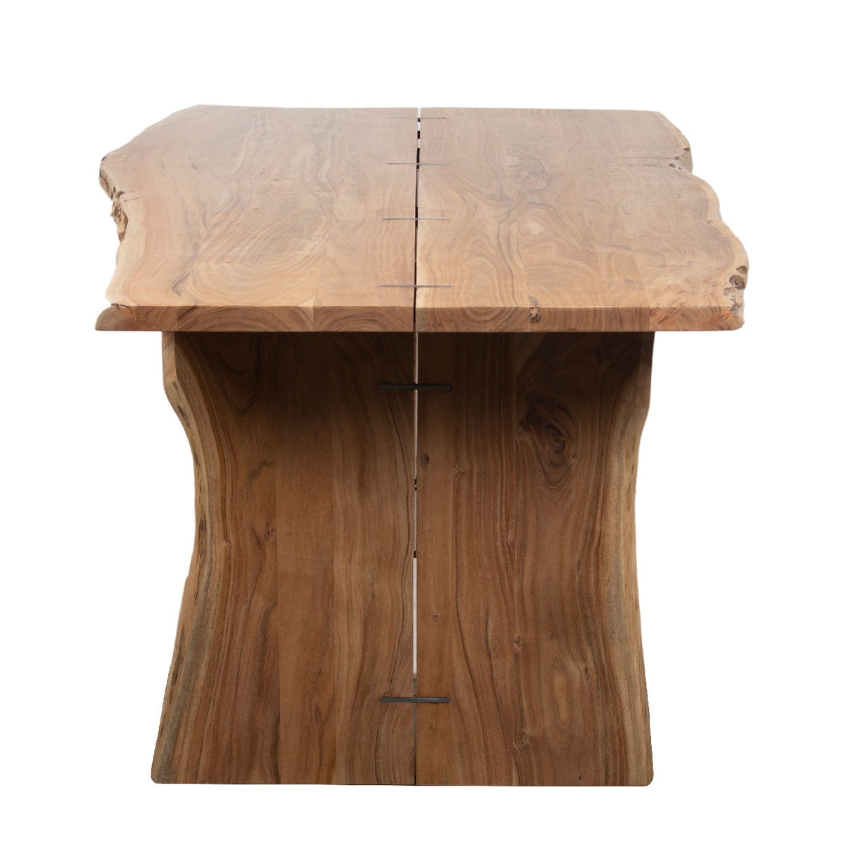 Nova Acacia Wood Live Edge Dining Table