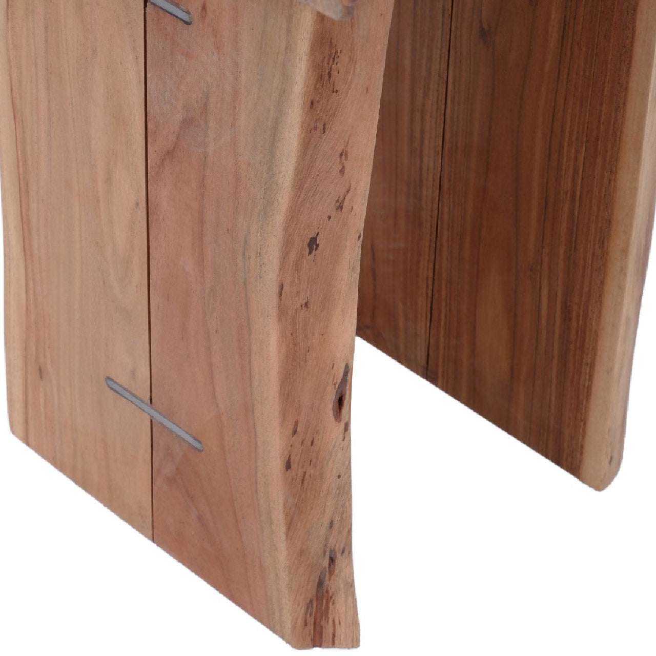 Nova Acacia Wood live Edge Side Table
