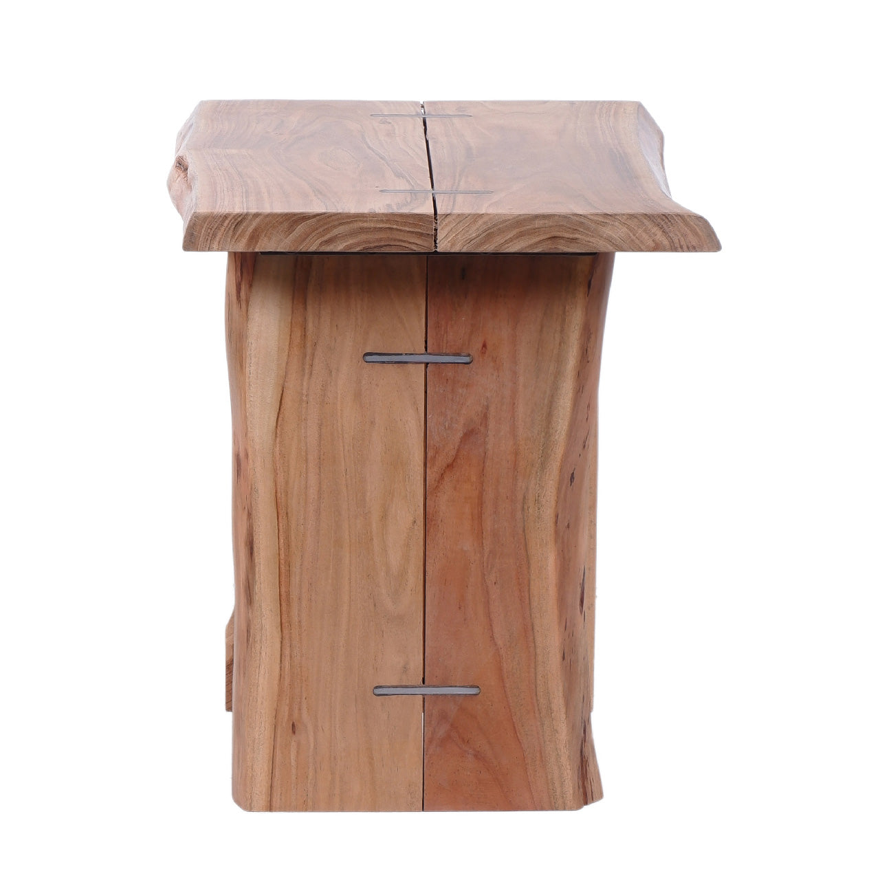 Nova Acacia Wood live Edge Side Table