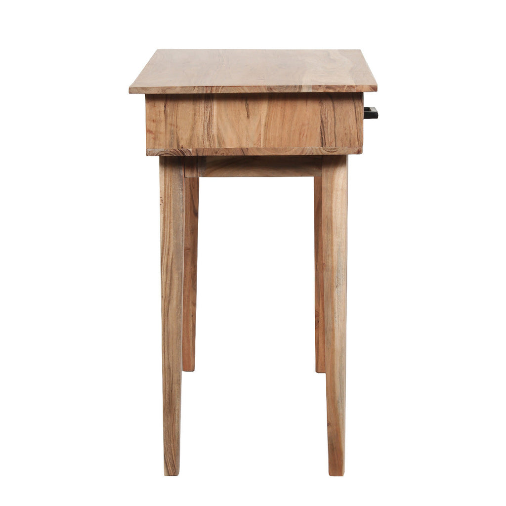 Oslo Acacia Wood Desk with 2 Drawers