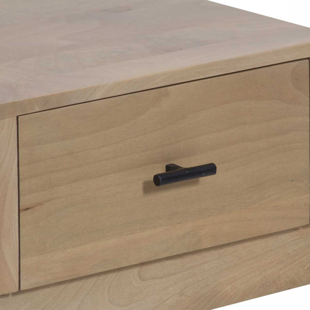Pedron Mango Wood Nightstand
