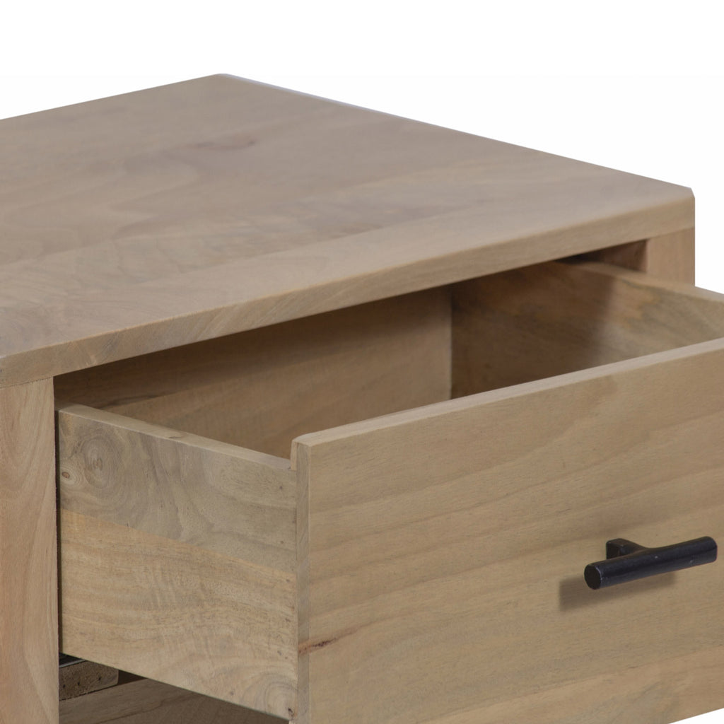Pedron Mango Wood Nightstand