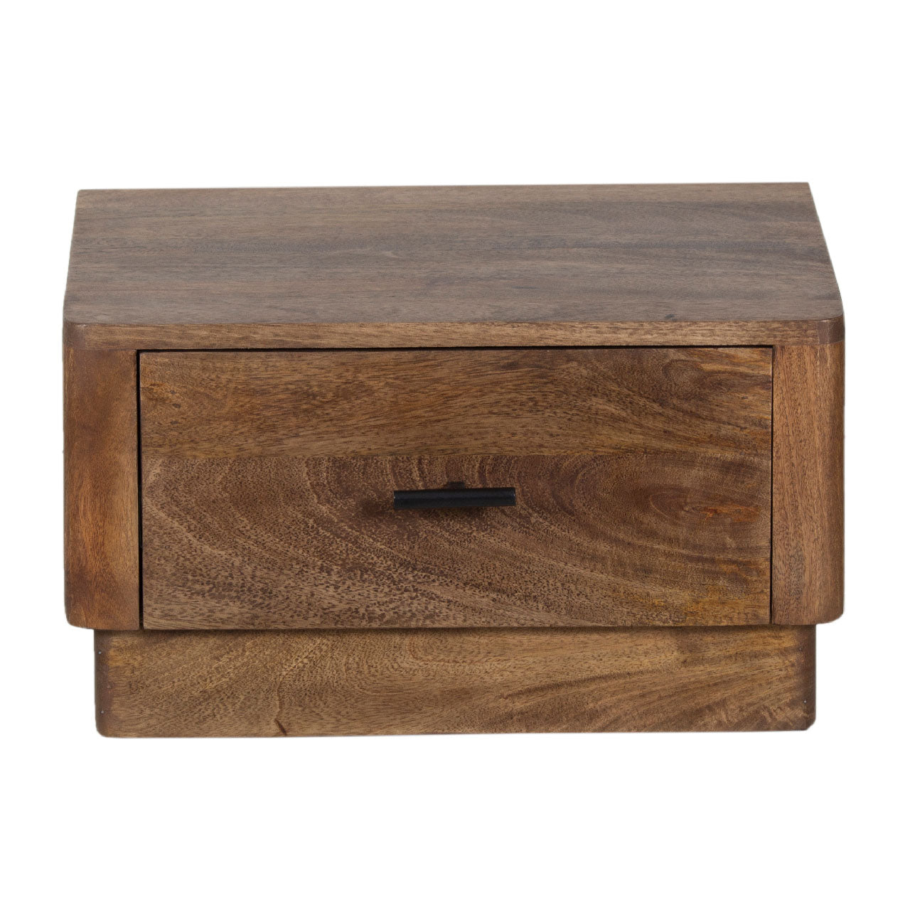 Pedron Mango Wood Nightstand - Washed Walnut