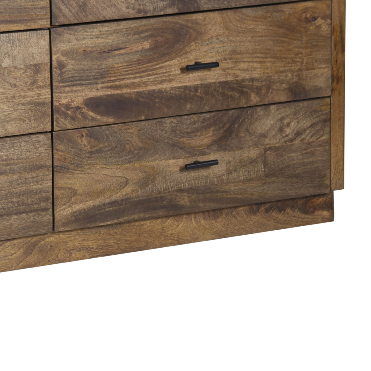 Pedron Mango Wood 6 Drawer Dresser