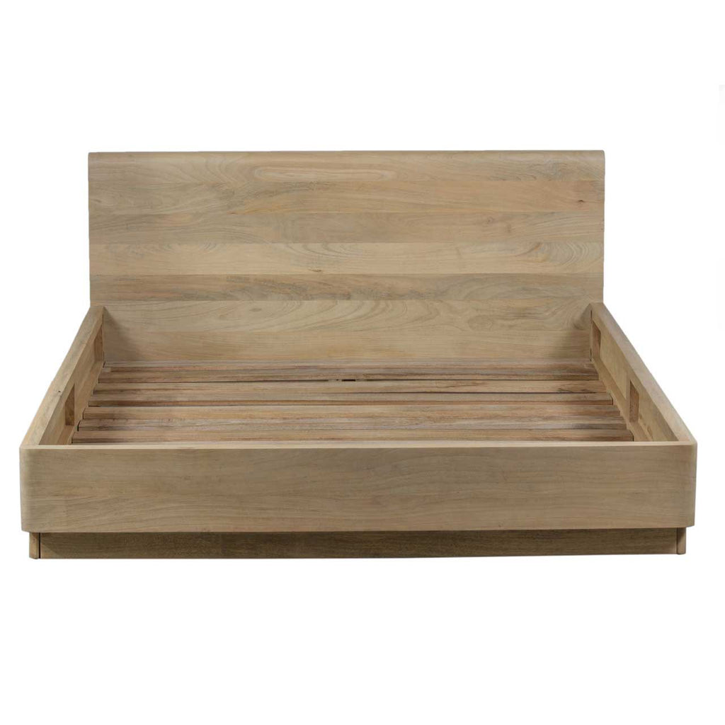 Pedron Mango Wood Queen Bed