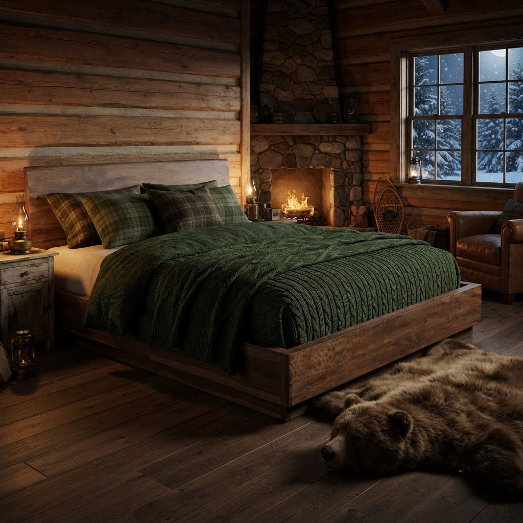 Pedron Mango Wood Queen Bed