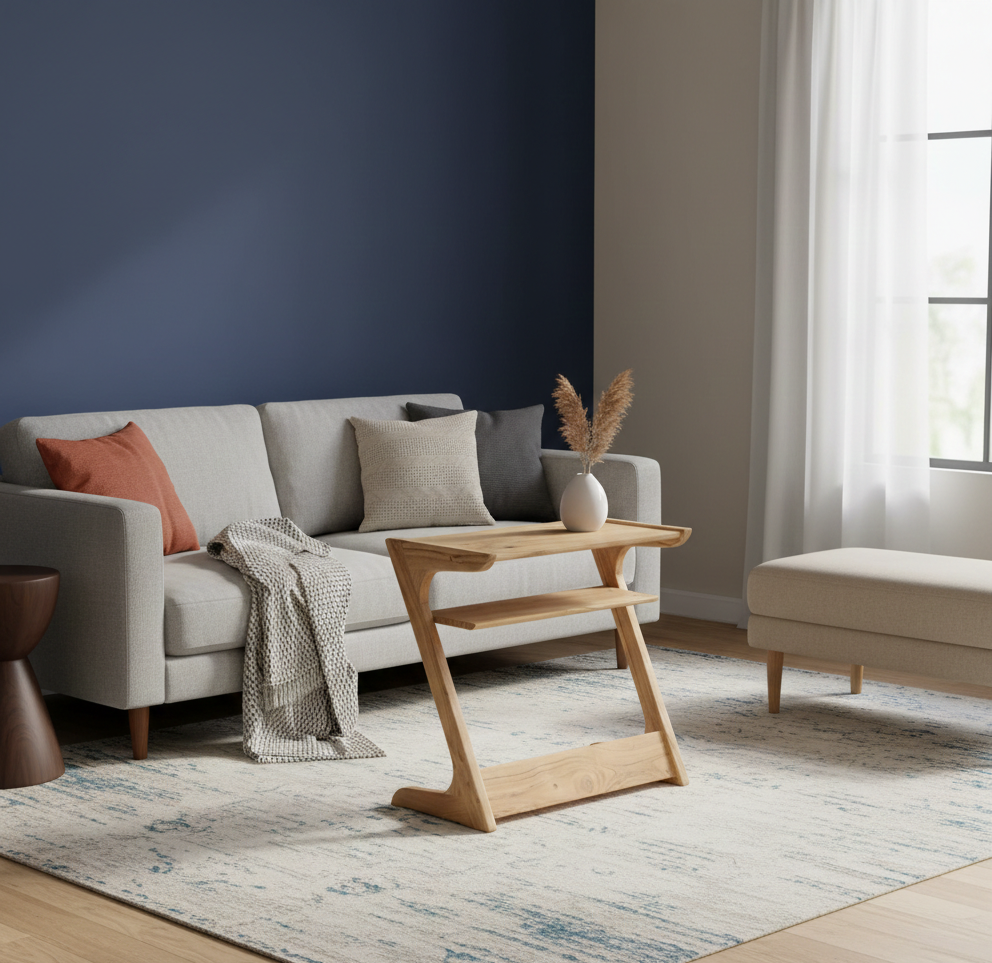 Pile Acacia Wood C Table
