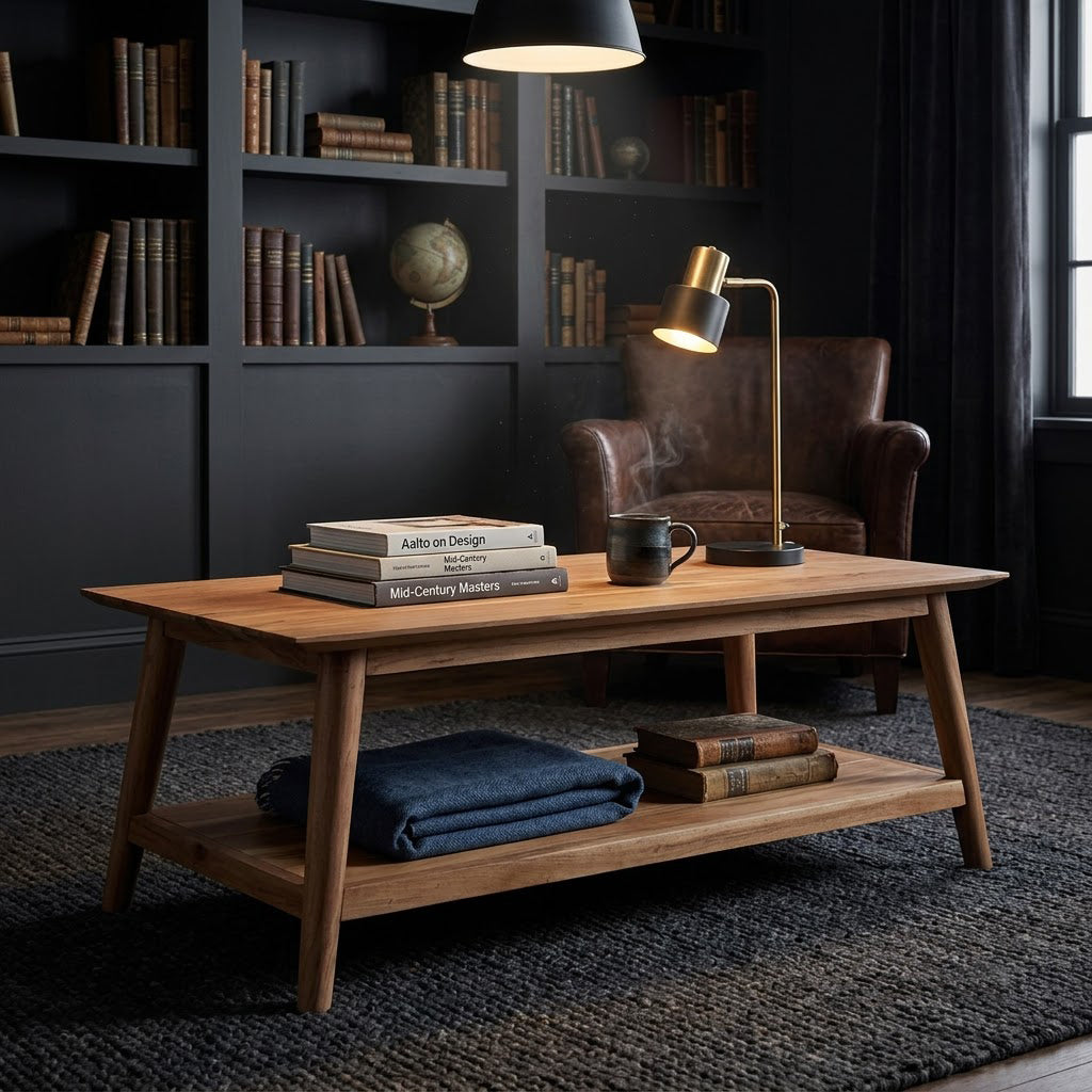 Portola Acacia Wood Coffee Table