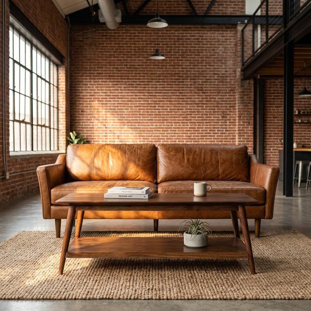 Portola Acacia Wood Coffee Table