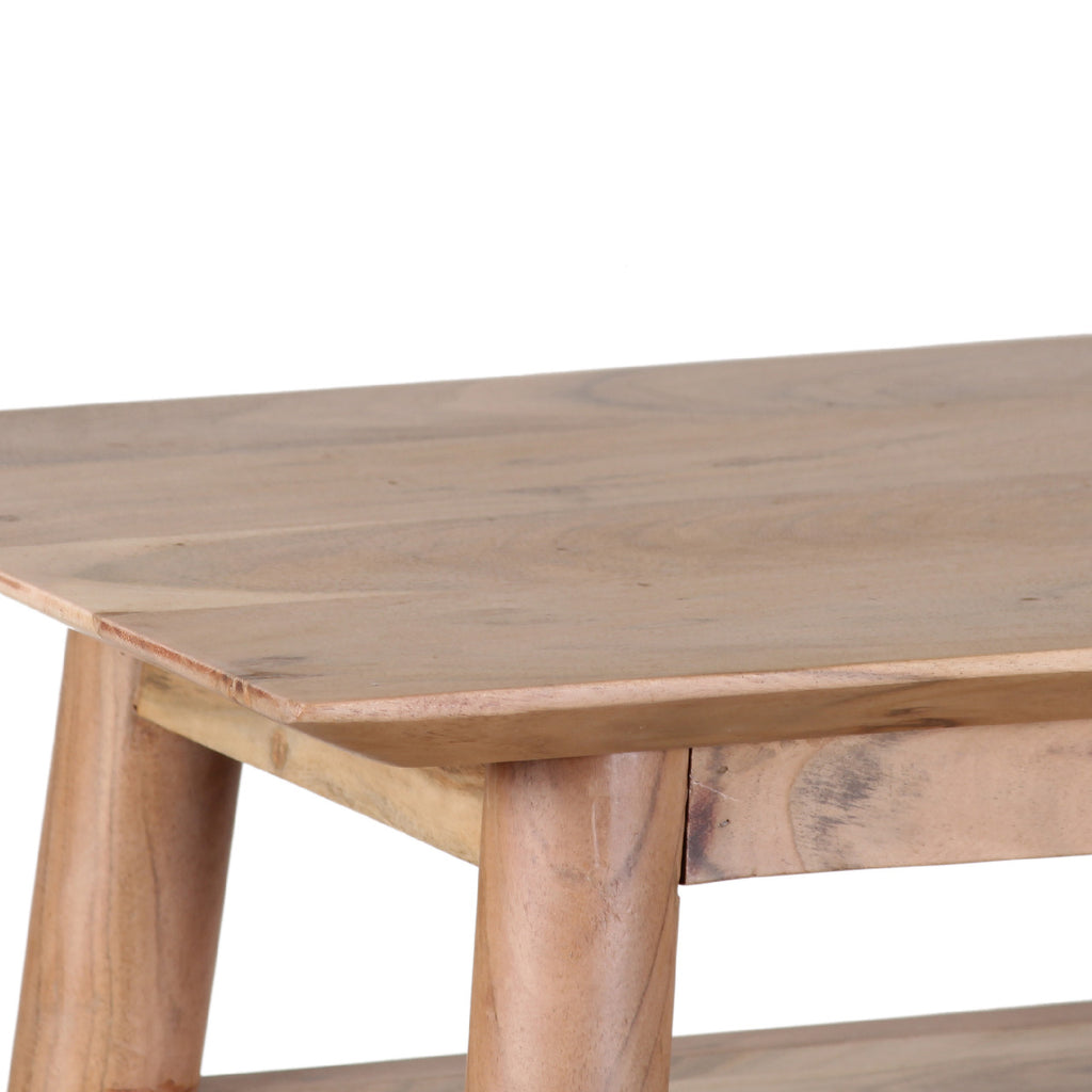 Portola Acacia Wood Console Table