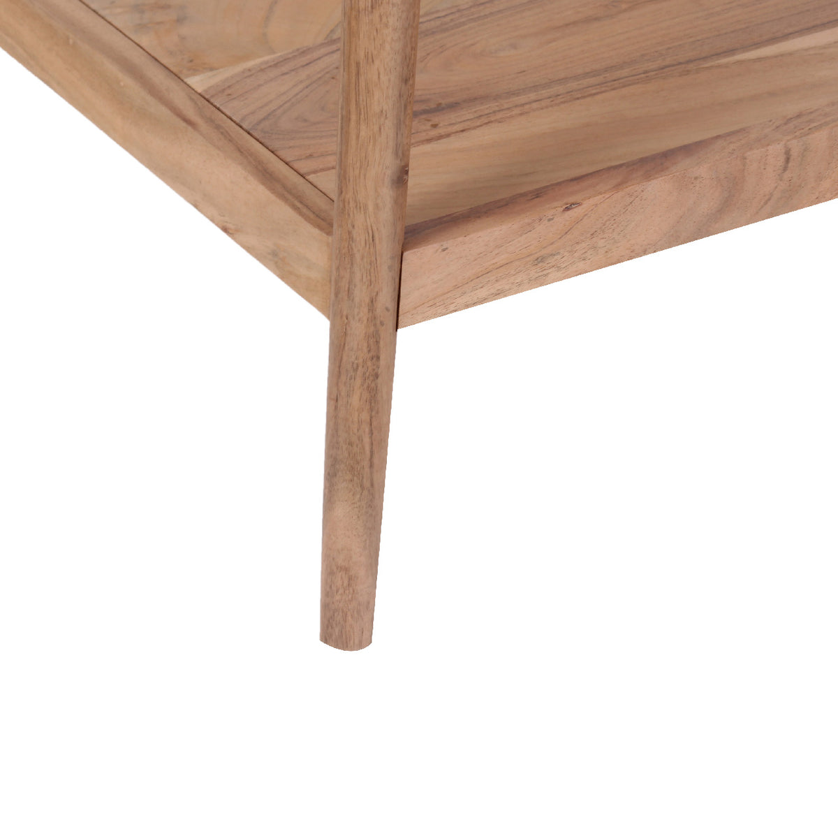 Portola Acacia Wood Square Coffee Table