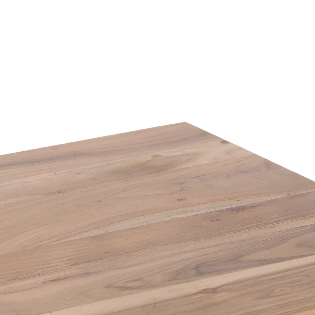 Portola Acacia Wood Square Coffee Table