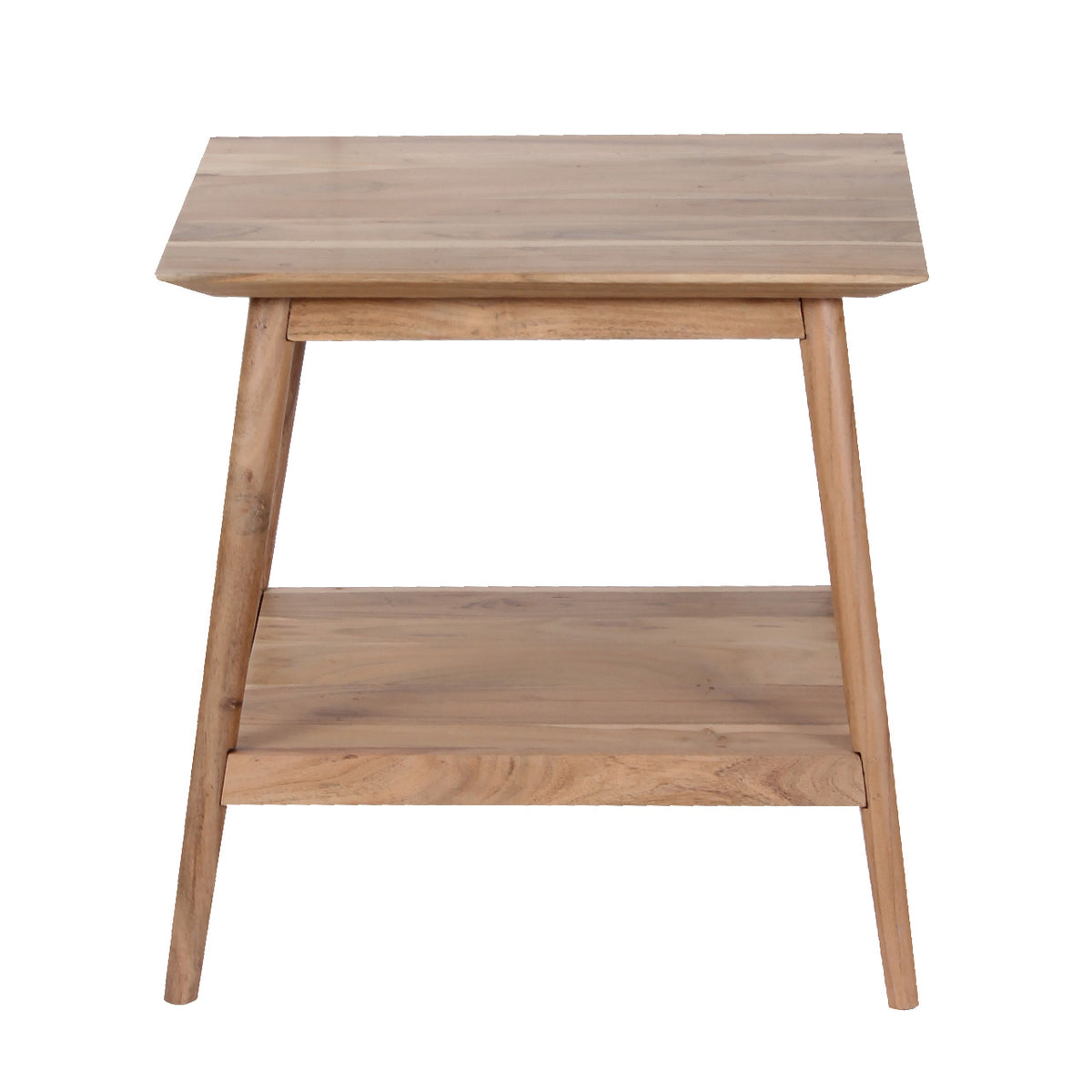 Portola Acacia Wood Side Table